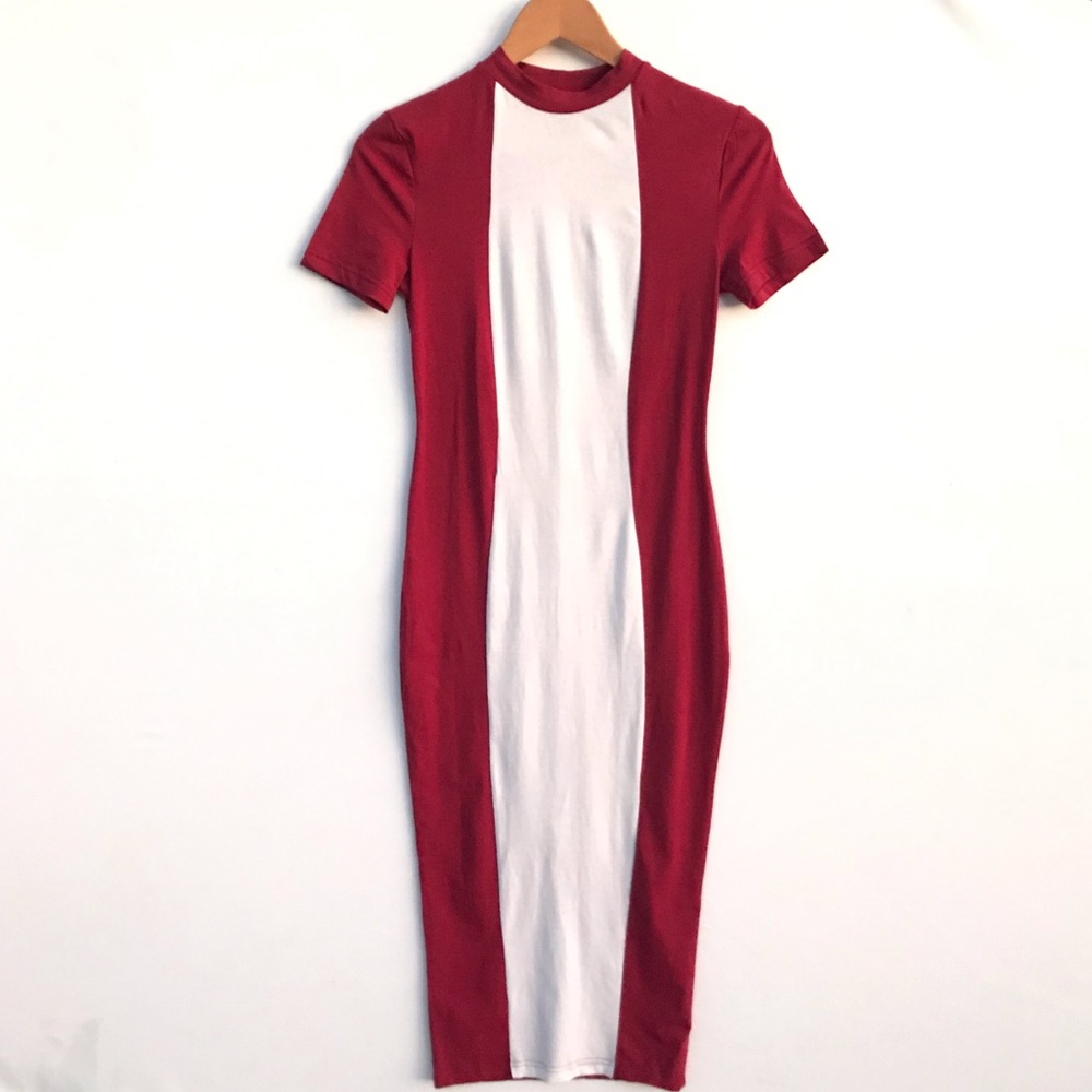 SHEIN bodycon maxi dress